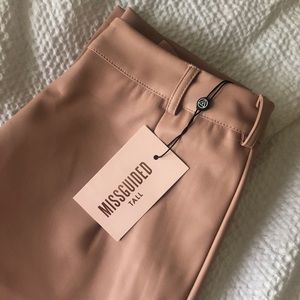 Misguided Tall Faux Leather Pants